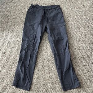 Landau Charcoal Scrub Pants for Women
